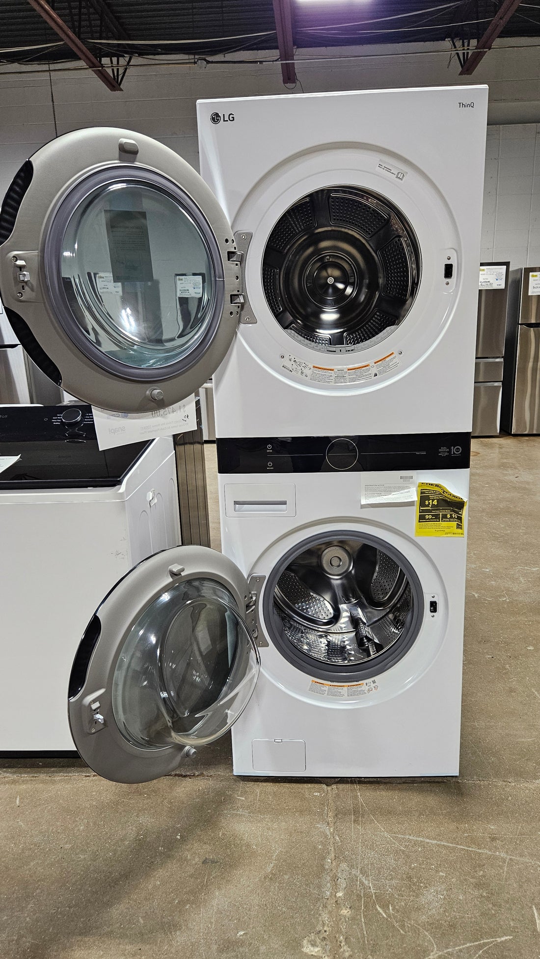 WASHER DRYER TOWER WC104