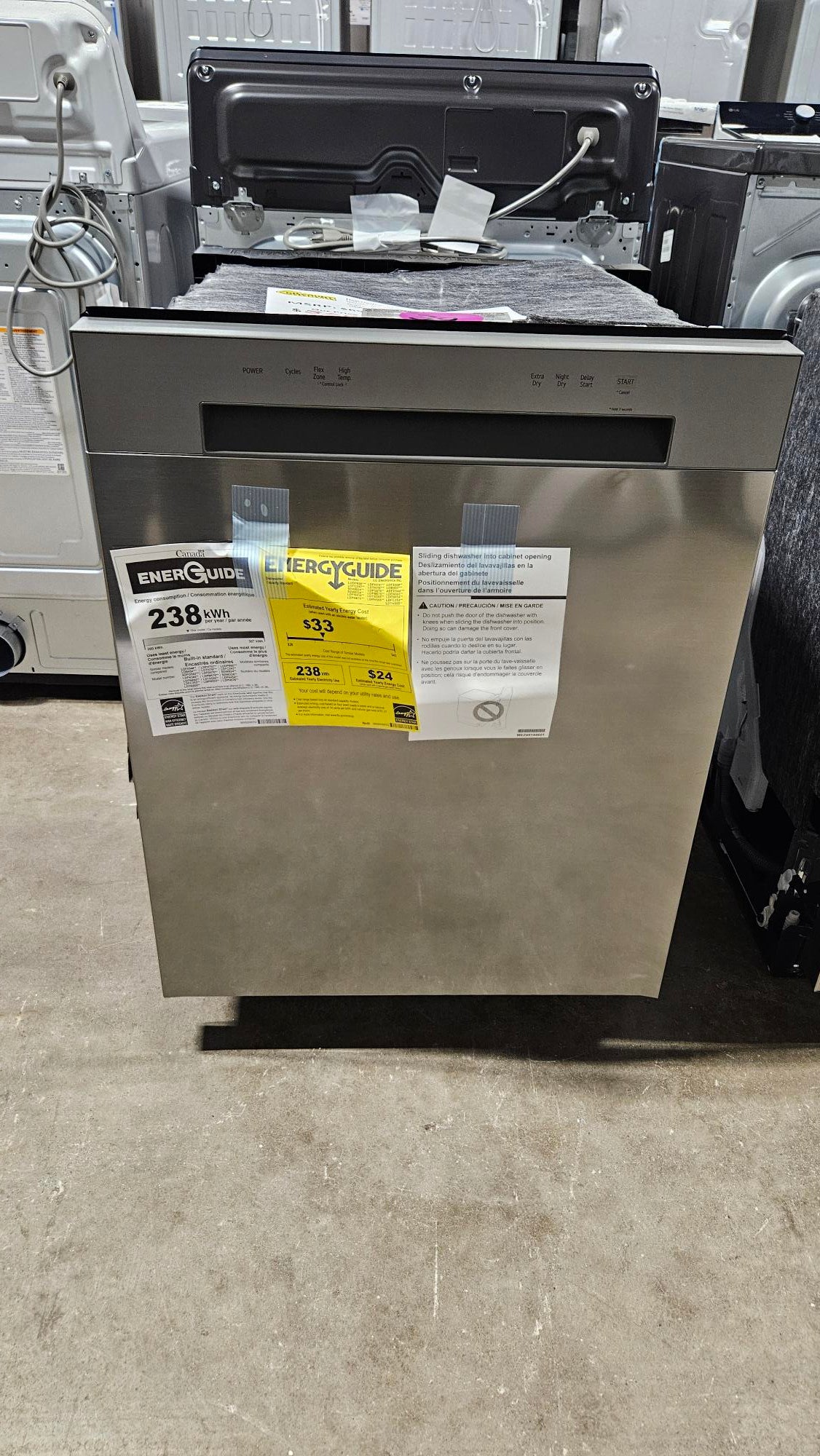 LG Scratch and Dent New Never Used Dishwasher (DW106)